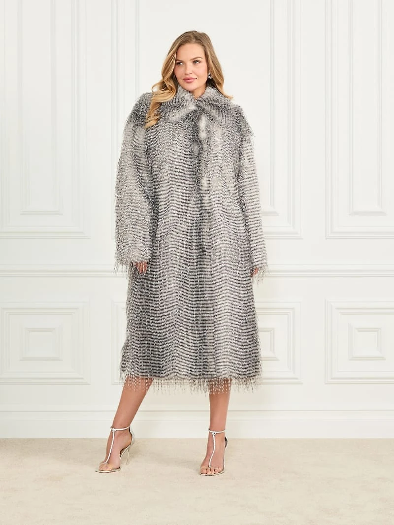 Jeannette Faux-Fur Coat