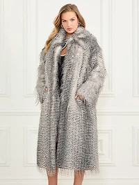 Jeannette Faux-Fur Coat