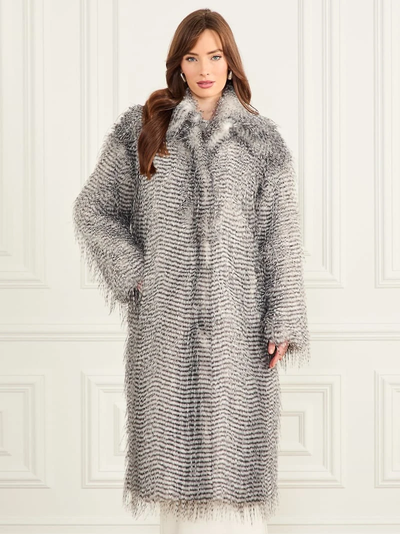 Jeannette Faux-Fur Coat