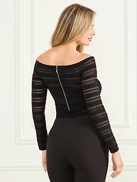 Dani Striped Bodysuit