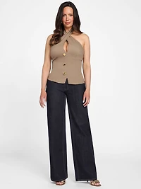 Kylie Mid-Rise Denim Pant