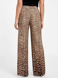Amy Printed Satin Pant