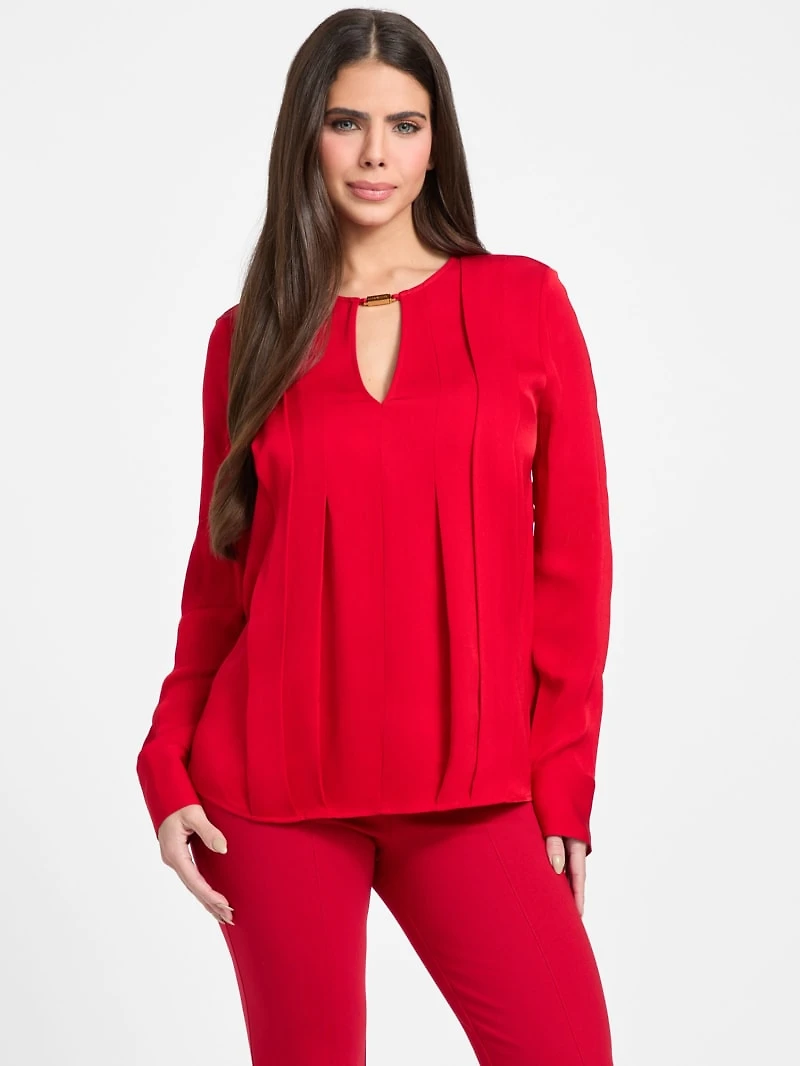 Anita Keyhole Blouse