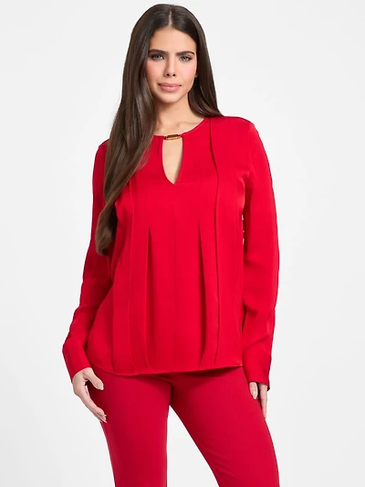Anita Keyhole Blouse