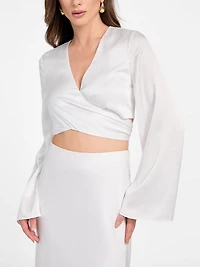 Eco Monica Tie-Front Top