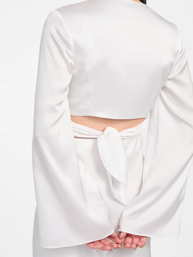 Eco Monica Tie-Front Top