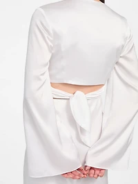 Eco Monica Tie-Front Top