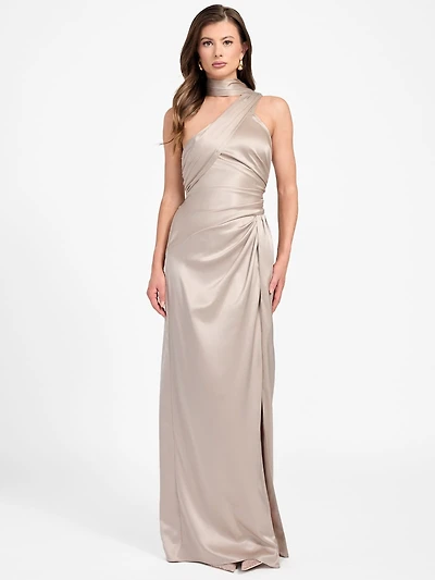 Aretha Satin Gown