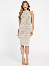 Billie Monogram Sweater Dress