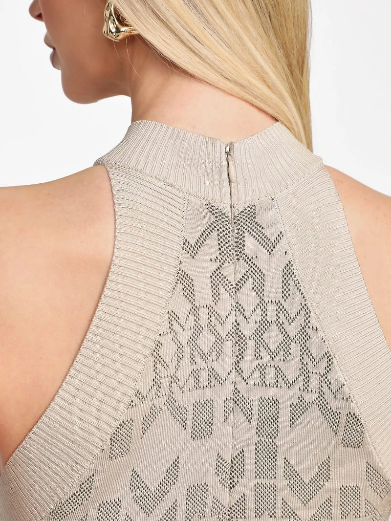 Billie Monogram Sweater Dress