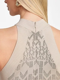 Billie Monogram Sweater Dress