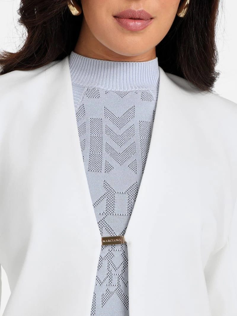 Gwen Front-Open Blazer