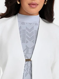 Gwen Front-Open Blazer