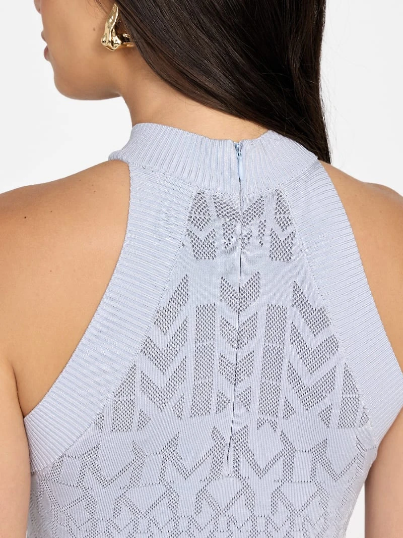 Billie Monogram Sweater Top