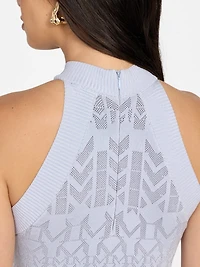 Billie Monogram Sweater Top