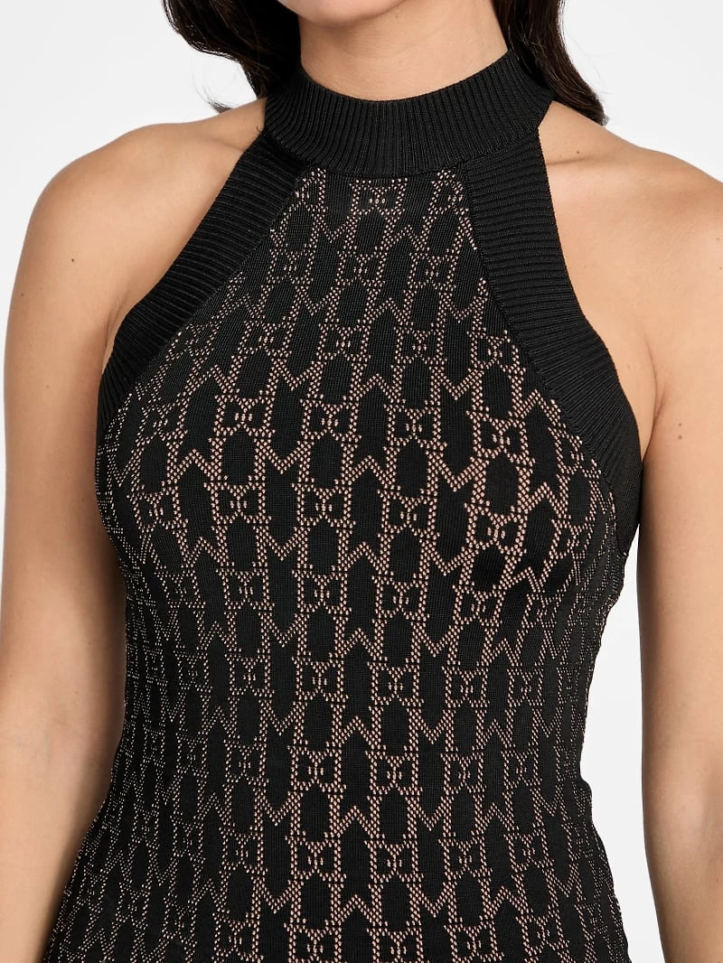 Billie Monogram Sweater Top