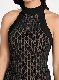 Billie Monogram Sweater Top