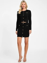 Janet Ribbed Sweater Cardigan