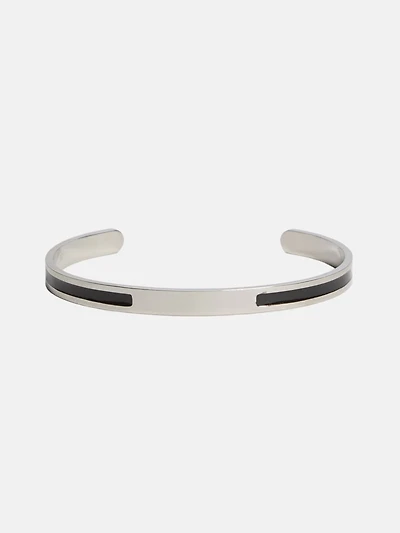 Silver-Tone Cuff Bracelet