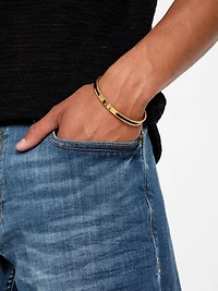 Gold-Tone Cuff Bracelet