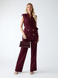 Marciano wool-blend pants
