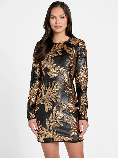 Daisy Sequin Mini Dress