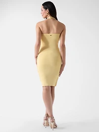 Marciano braided mini dress