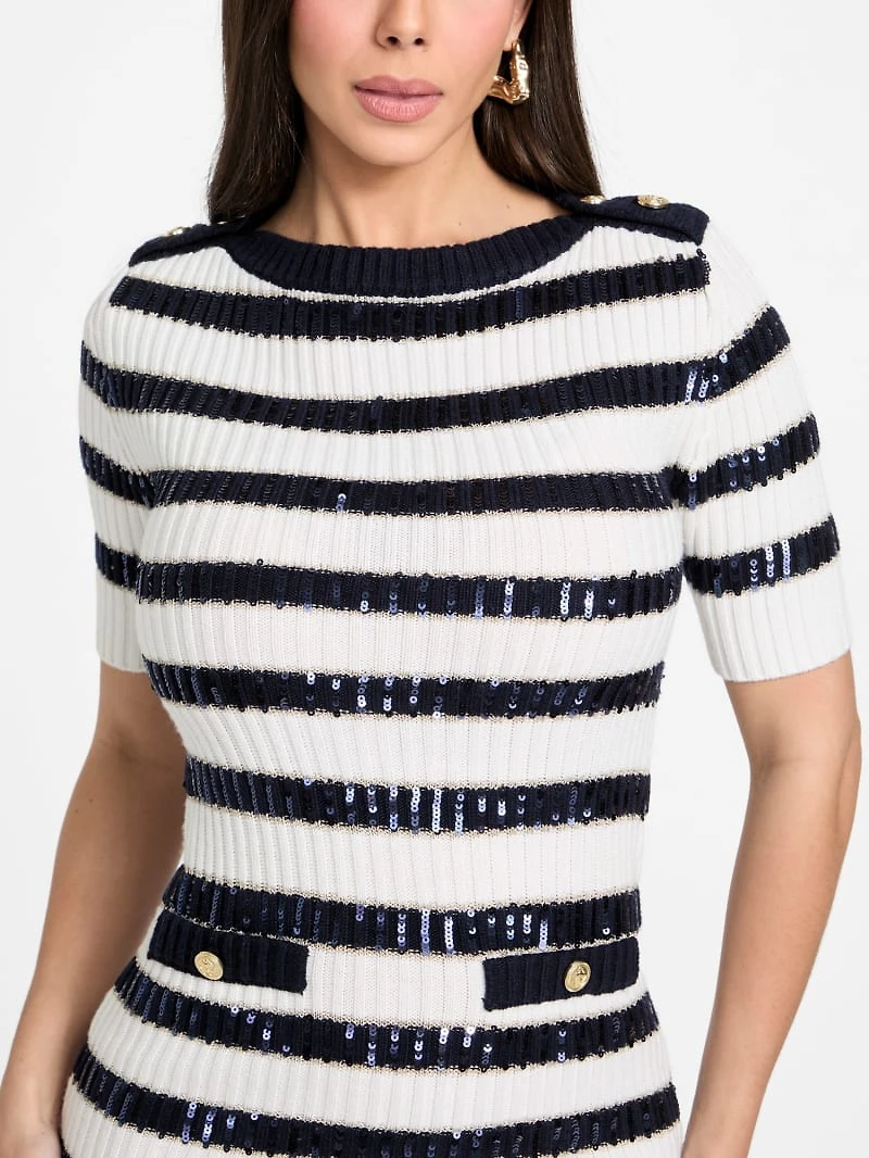 Marciano wool-blend dress