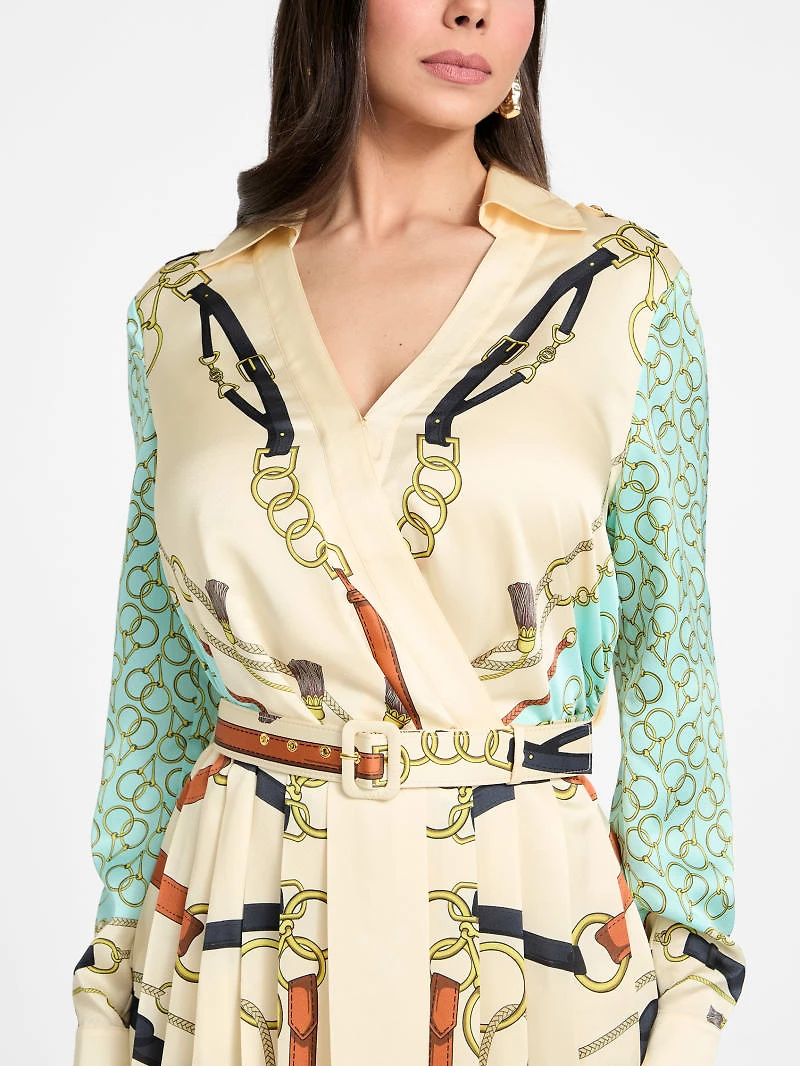 Marciano printed mini dress