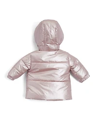 Metallic Puffer Coverall (0-24M)