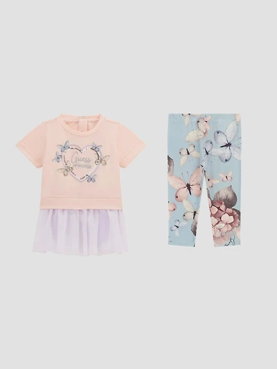 Butterfly Tee and Leggings Set (0-24M)