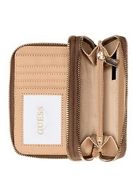 Amorette Dual-Zip Medium Wallet