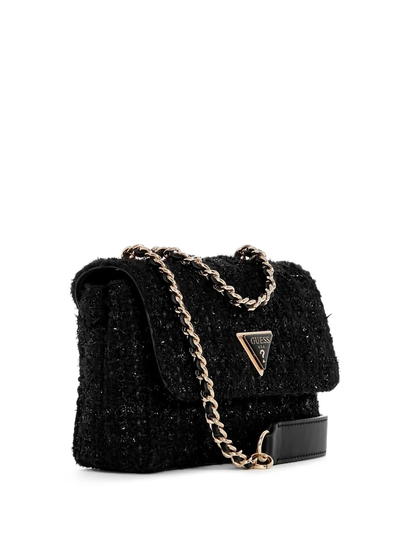 Giully Tweed Mini Convertible Crossbody