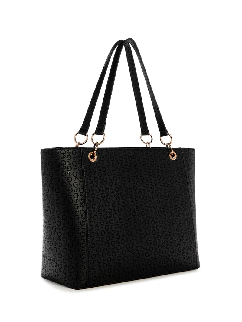 Zakaria Debossed Logo Tote