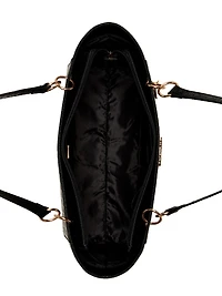 Zakaria Debossed Logo Tote