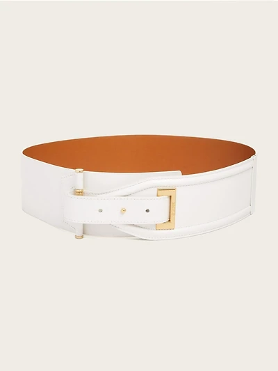 Wide Leather Belt