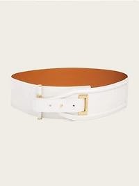 Wide Leather Belt
