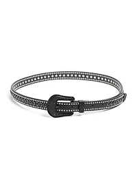 Dakota Rhinestone Skinny Belt