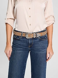 Jade Western Belt