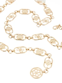 Quattro G Peony Chain Belt