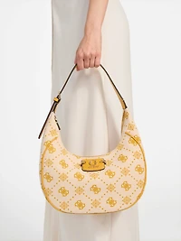 Neda Logo Hobo Bag