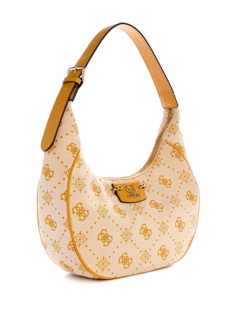 Neda Logo Hobo Bag