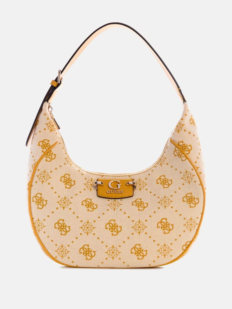 Neda Logo Hobo Bag