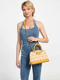 Neda Logo Dome Satchel