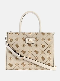 Neda Jacquard Logo Tote