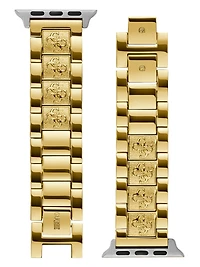 Gold-Tone Quattro G 38-40 mm Band for Apple Watch®
