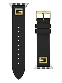 Black Silicon 38-40 mm Band for Apple Watch®