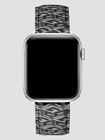 G-Cube Gray Leather 42-44 mm Band for Apple Watch®