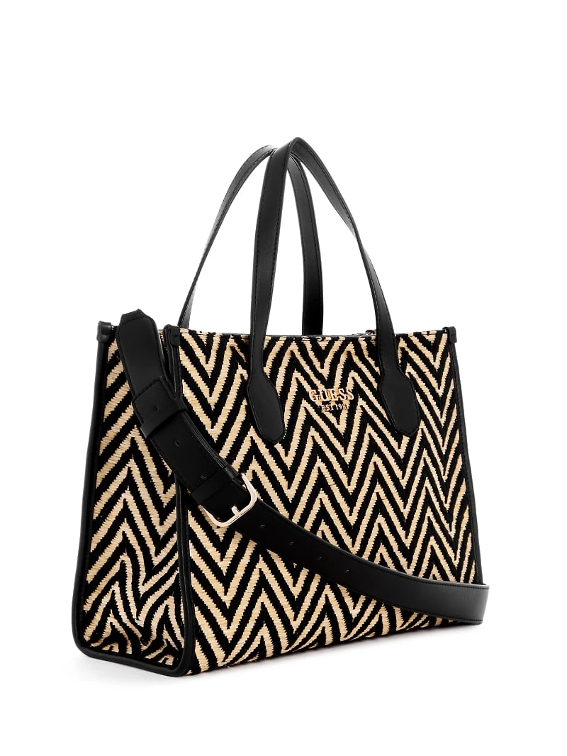 Silvana Chevron Tote