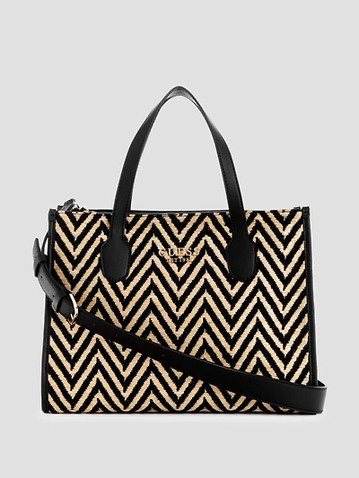 Silvana Chevron Tote